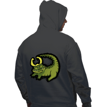 Load image into Gallery viewer, Shirts Pullover Hoodies, Unisex / Small / Charcoal The Alligator King