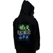 Load image into Gallery viewer, Daily_Deal_Shirts Pullover Hoodies, Unisex / Small / Black Freaks And Geeks