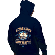 Load image into Gallery viewer, Secret_Shirts Pullover Hoodies, Unisex / Small / Navy Airbending University