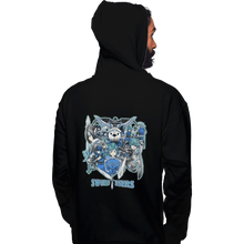 Load image into Gallery viewer, Shirts Pullover Hoodies, Unisex / Small / Black Sword Users