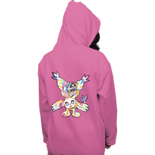 Load image into Gallery viewer, Shirts Pullover Hoodies, Unisex / Small / Azalea Magical Silhouettes - Gatomon