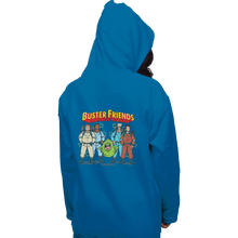 Load image into Gallery viewer, Shirts Pullover Hoodies, Unisex / Small / Sapphire Buster Friends