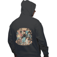 Load image into Gallery viewer, Shirts Pullover Hoodies, Unisex / Small / Charcoal Stranger Anime