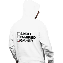Load image into Gallery viewer, Shirts Pullover Hoodies, Unisex / Small / White The Gamer