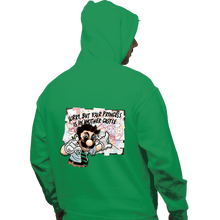 Load image into Gallery viewer, Shirts Pullover Hoodies, Unisex / Small / Irish Green Pepe Luigi
