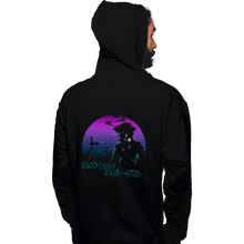 Load image into Gallery viewer, Shirts Pullover Hoodies, Unisex / Small / Black A Space Cowboy