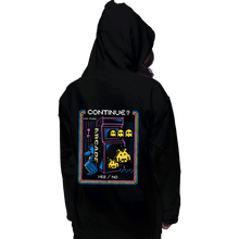 Load image into Gallery viewer, Shirts Pullover Hoodies, Unisex / Small / Black Retro Arcade