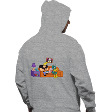 Load image into Gallery viewer, Secret_Shirts Pullover Hoodies, Unisex / Small / Sports Grey 90's Network