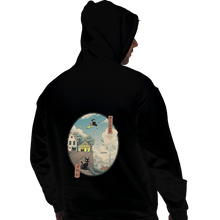Load image into Gallery viewer, Shirts Zippered Hoodies, Unisex / Small / Black Ukiyo-e Delivery