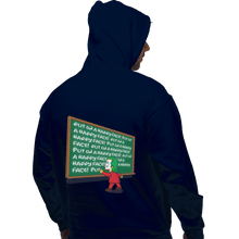 Load image into Gallery viewer, Shirts Zippered Hoodies, Unisex / Small / Navy Put On A Happy Face