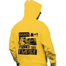 Load image into Gallery viewer, Daily_Deal_Shirts Pullover Hoodies, Unisex / Small / Gold Save Empire Records!