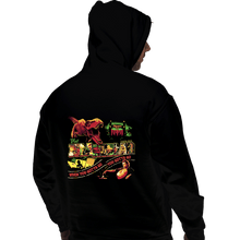 Load image into Gallery viewer, Sold_Out_Shirts Pullover Hoodies, Unisex / Small / Black Visit Isla Nublar