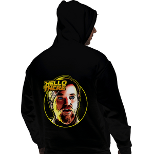 Daily_Deal_Shirts Pullover Hoodies, Unisex / Small / Black Hello There Meme