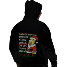 Load image into Gallery viewer, Daily_Deal_Shirts Pullover Hoodies, Unisex / Small / Black I'll Be Homer For Christmas