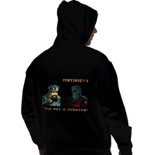 Load image into Gallery viewer, Daily_Deal_Shirts Pullover Hoodies, Unisex / Small / Black King Arthur Continue Screen