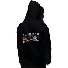 Load image into Gallery viewer, Shirts Pullover Hoodies, Unisex / Small / Black Retro Viper MK II
