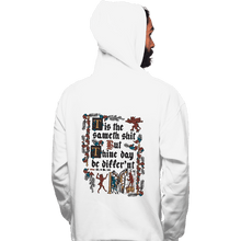 Load image into Gallery viewer, Daily_Deal_Shirts Pullover Hoodies, Unisex / Small / White Illuminated Shiteth