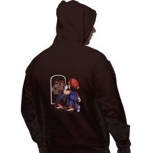 Load image into Gallery viewer, Shirts Pullover Hoodies, Unisex / Small / Dark Chocolate Get In Shape
