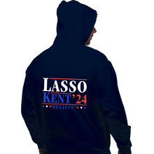 Load image into Gallery viewer, Secret_Shirts Pullover Hoodies, Unisex / Small / Navy Lasso Kent 24
