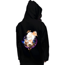 Load image into Gallery viewer, Shirts Pullover Hoodies, Unisex / Small / Black Cute Companion Paimon