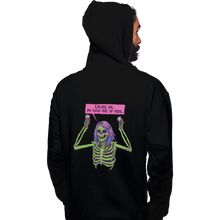 Load image into Gallery viewer, Shirts Pullover Hoodies, Unisex / Small / Black My Eyes Are Up Here