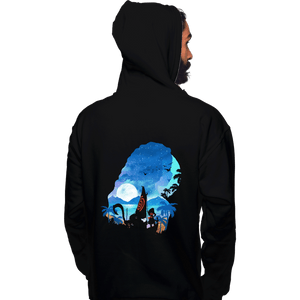 Daily_Deal_Shirts Pullover Hoodies, Unisex / Small / Black Moana Shadow