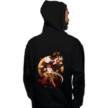 Load image into Gallery viewer, Shirts Pullover Hoodies, Unisex / Small / Black Hanamizaka Heroics Arataki Itto