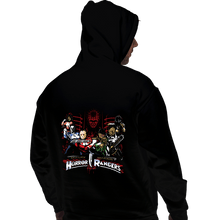 Load image into Gallery viewer, Secret_Shirts Pullover Hoodies, Unisex / Small / Black Mighty Horror Rangers