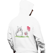 Load image into Gallery viewer, Shirts Pullover Hoodies, Unisex / Small / White Anime Ink