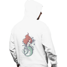 Load image into Gallery viewer, Shirts Pullover Hoodies, Unisex / Small / White The Mermaid