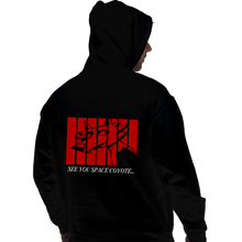 Load image into Gallery viewer, Daily_Deal_Shirts Pullover Hoodies, Unisex / Small / Black See You Space Coyote