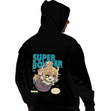 Load image into Gallery viewer, Shirts Pullover Hoodies, Unisex / Small / Black Super Bowsette