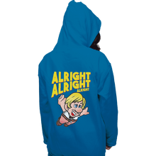 Load image into Gallery viewer, Shirts Pullover Hoodies, Unisex / Small / Sapphire Super Alright Bros.