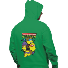Load image into Gallery viewer, Shirts Pullover Hoodies, Unisex / Small / Irish Green Ninja Bullies