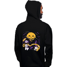 Load image into Gallery viewer, Daily_Deal_Shirts Pullover Hoodies, Unisex / Small / Black Magical Halloween Moon