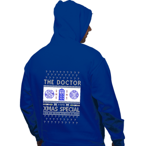 Shirts Pullover Hoodies, Unisex / Small / Royal Blue Doctor Ugly Sweater