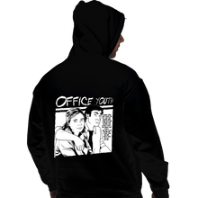 Load image into Gallery viewer, Shirts Pullover Hoodies, Unisex / Small / Black Office Youth