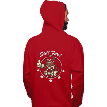 Load image into Gallery viewer, Shirts Zippered Hoodies, Unisex / Small / Red The Red Guardian