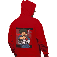 Load image into Gallery viewer, Shirts Pullover Hoodies, Unisex / Small / Red Red Dragon Redemption