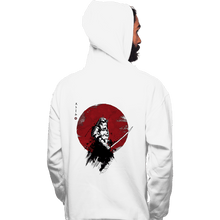 Load image into Gallery viewer, Shirts Pullover Hoodies, Unisex / Small / White Storm Samurai