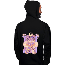 Load image into Gallery viewer, Shirts Pullover Hoodies, Unisex / Small / Black Sailor Halloween Moon