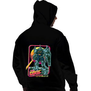 Daily_Deal_Shirts Pullover Hoodies, Unisex / Small / Black MS-07B Gouf