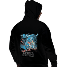 Load image into Gallery viewer, Shirts Pullover Hoodies, Unisex / Small / Black To Infinity And Beyond