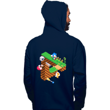 Load image into Gallery viewer, Secret_Shirts Pullover Hoodies, Unisex / Small / Navy Sonic Penrose
