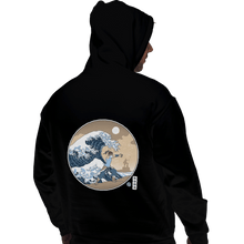 Load image into Gallery viewer, Shirts Pullover Hoodies, Unisex / Small / Black The Great Wave Of Republic City

