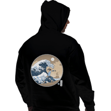 Load image into Gallery viewer, Shirts Pullover Hoodies, Unisex / Small / Black The Great Wave Of Republic City