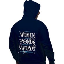 Load image into Gallery viewer, Daily_Deal_Shirts Pullover Hoodies, Unisex / Small / Navy Strange Women