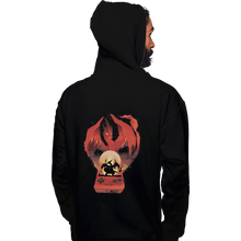 Load image into Gallery viewer, Shirts Pullover Hoodies, Unisex / Small / Black Red Pocket Gaming