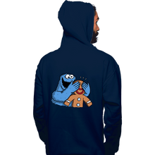 Load image into Gallery viewer, Secret_Shirts Pullover Hoodies, Unisex / Small / Navy Monstrous Surprise