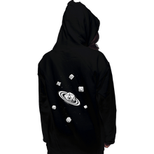 Load image into Gallery viewer, Secret_Shirts Pullover Hoodies, Unisex / Small / Black RPG Dice Galaxy